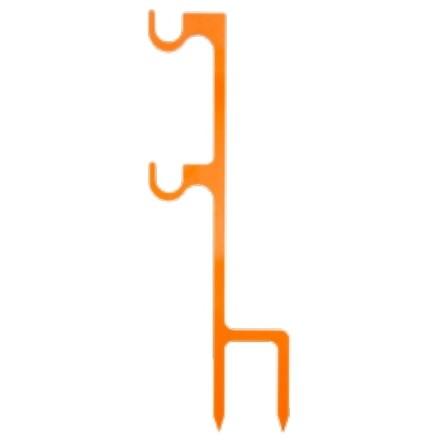 Champion Steel Targets Champion Impact Steel Double Target Hanger 1/4" Orange
