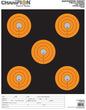 Champion Paper Targets Champion Shotkeeper Targets Orange 5 Bull Large 12/Pack