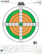 Champion Paper Targets Champion Scorekeeper Targets - Fluorescent Orange & Green Bull - 100 yd. Small Bore Rifle (12-Pack)