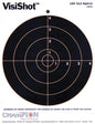 Champion Paper Targets Champion VisiShot Targets 8" Bull's Eye Target - 8.5" X 11" 10/Pack