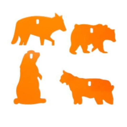 Champion Steel Targets Champion Impact Steel 4-Pack Animal Targets Rimfire Box