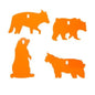 Champion Steel Targets Champion Impact Steel 4-Pack Animal Targets Rimfire Box