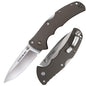 Cold Steel Knives &amp; Edged Tools|Knives|Knives &amp; Edged Tools Cold Steel Code-4 Spear Point Lockback Knife Gray - 3-1/2" Blade Satin