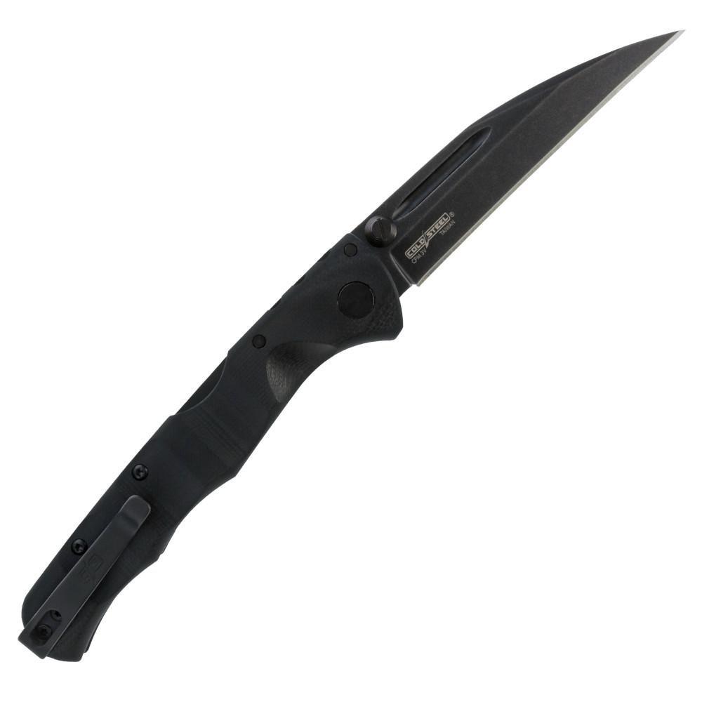 Cold Steel Knives Cold Steel Frenzy II Folding Knife 3-1/2" Sheepsfoot Blade Blackout