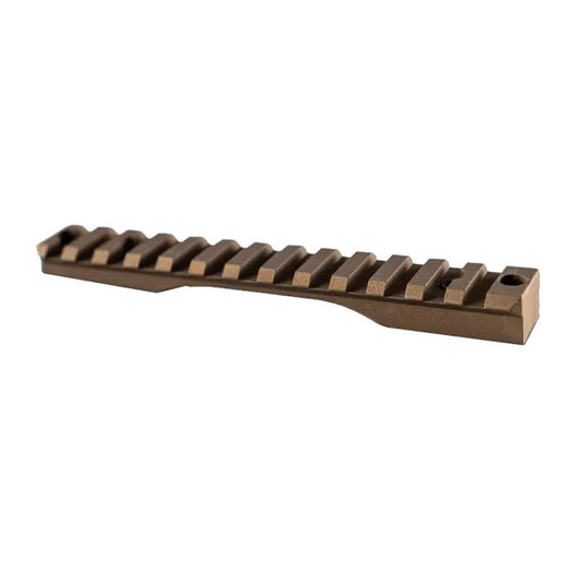 Christensen Arms Scope Bases &amp; Mounts Christensen Arms Christensen Arms 1-Piece Scope Base Std Remington 700 Action Short Zero Bronze
