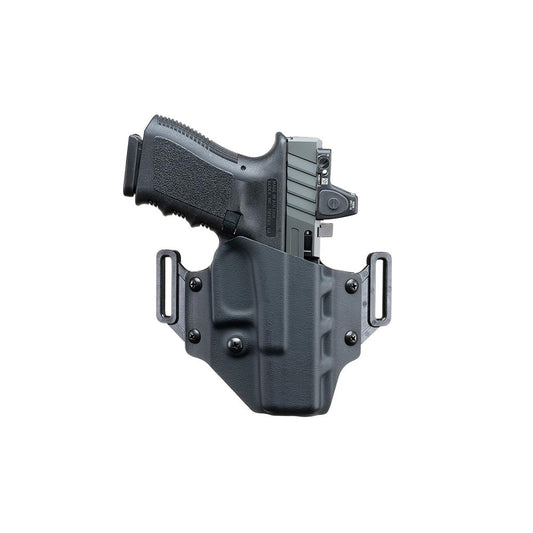 Crucial Holster Gun Holsters Crucial Holster Crucial Concealment Covert OWB Holster for Glock 19 Black Right Hand