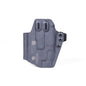Crucial Holster Gun Holsters Crucial Holster Crucial Concealment Covert IWB Holster Universal with X300U/T A&B/Kydex 1400 Black Ambi