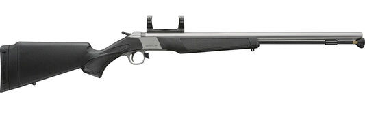 CVA Inline CVA Wolf V2 Muzzleloader - SS/Black 50 cal (ISM) Ambi adj stock QRBPQR Breach Plug