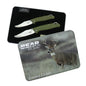 Bear & Son Cutlery Knives Bear & Son Cutlery Bear & Son Limited Edition Gift Tin Two Folding Knife Combo Set OD Green