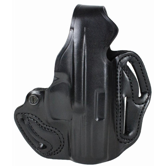 Desantis Leather Gun Holsters Desantis Leather DeSantis Style 001 Thumb Break Scabbard S&W M&P Shield 9mm/40 Black Right Hand