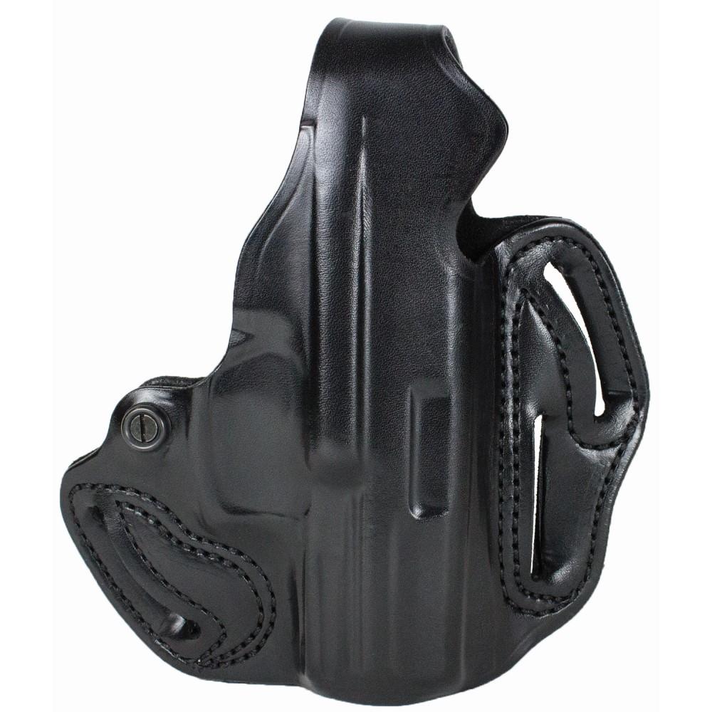 Desantis Leather Gun Holsters Desantis Leather DeSantis Style 001 Thumb Break Scabbard Colt Gov't 1911 Black Right Hand