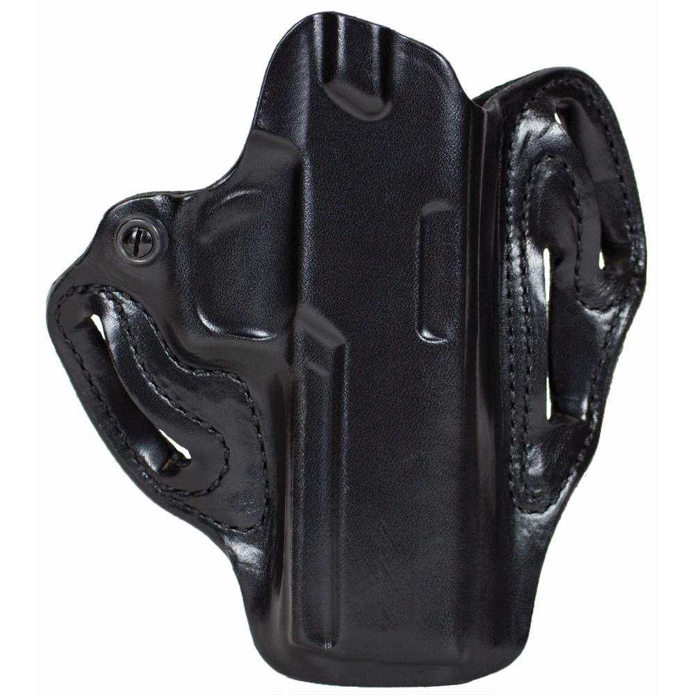 Desantis Leather Gun Holsters Desantis Leather DeSantis #002 Speed Scabbard Holster for Sig P320/P250 Compact/Carry With or Without Sight Black Right Hand