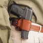 Desantis Leather Shooting|Gun Holsters Desantis Leather DeSantis #023 Yaqui Slide Holster for Most Single Action Autos Tan Right Hand