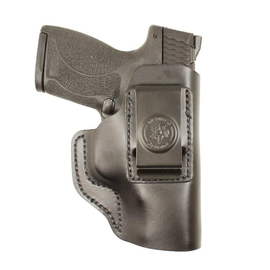 Desantis Leather Gun Holsters Desantis Leather DeSantis #031 The Insider Holster for Kahr Arms K9/K40 Black Left Hand