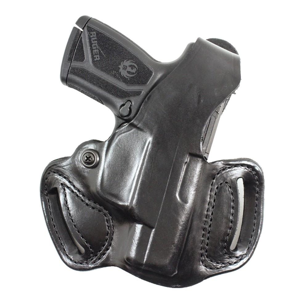 Desantis Leather Gun Holsters Desantis Leather DeSantis #085 Thumb Break Mini Slide Holster for Sig Sauer P356 Black Right Hand