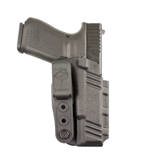 Desantis Leather Gun Holsters Desantis Leather Desantis #137 Slim-Tuk IWB Holster for Sig P365 with Lima365/Foxtrot 365 Black Ambi