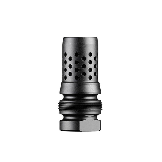 Dead Air Silencers Muzzle Devices Dead Air Silencers Dead Air Xeno Mount Omni Muzzle Brake .30 Cal M14x1 Right Hand