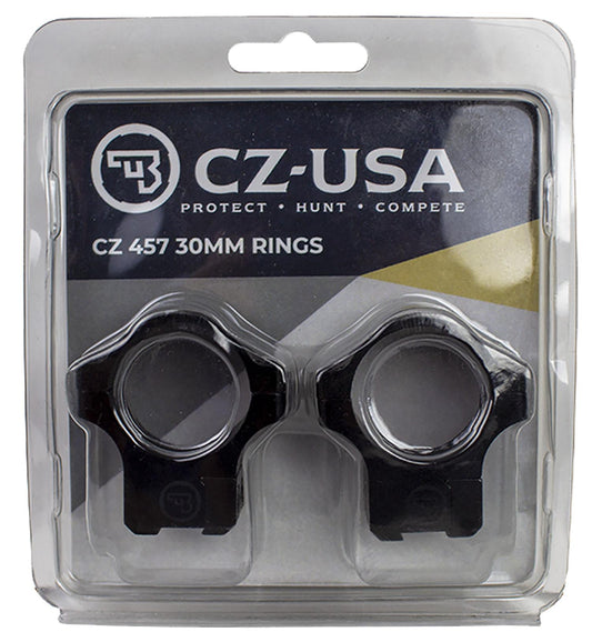 Cz-USA Scope Rings Cz-USA CZ Rings 457 455 30mm 11mm Dovetail Aluminum Base Height 0.575"