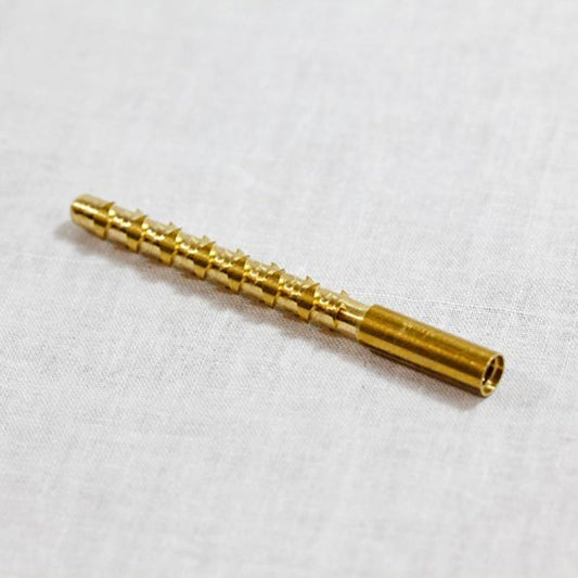 J.Dewey Mfg.Co. Gun Cleaning Rods J.Dewey Mfg.Co. J. Dewey Parker Hale Style Brass Rifle Jag - Female Thread 12-28 .30 cal