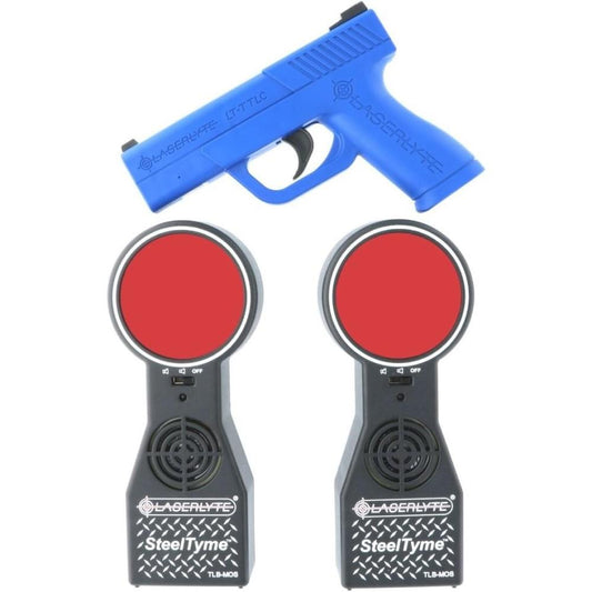 Laserlyte Laser Sights Laserlyte LaserLyte TLB-LMS Steel TYME Laser Trainer Targets