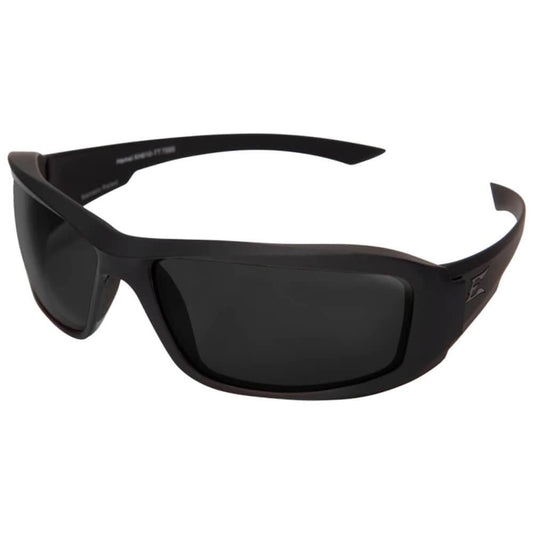 Edge Eyewear Sunglasses|Sunglasses|Shooting Glasses Edge Eyewear Edge Hamel Thin Temple Shooting Glasses Matte Frame Polarized Smoke Vapor Shield Lenses