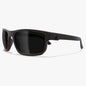 Edge Eyewear Safety Glasses Edge Eyewear Edge Defiance Safety Glasses Black Frame with Polarized Smoke Vapor Shield Lens
