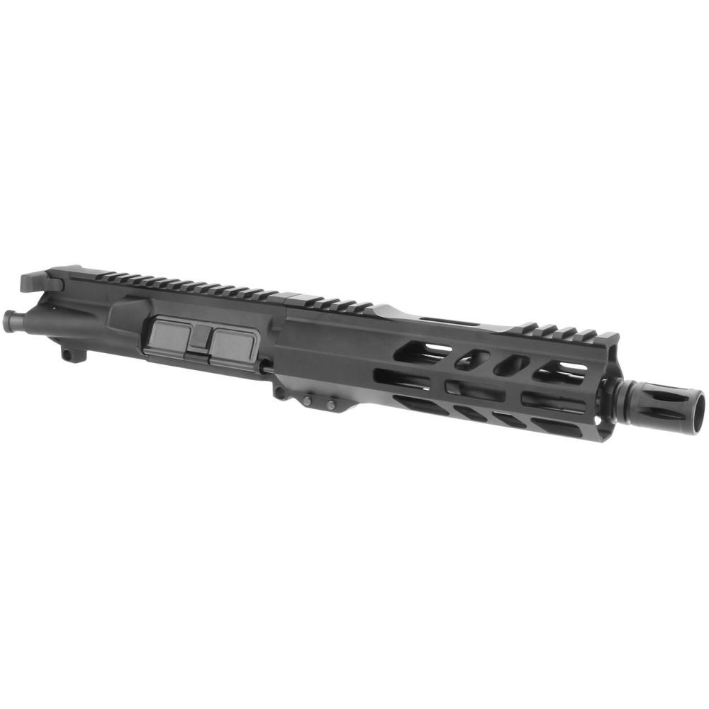 Tacfire Uppers Tacfire  Tacfire AR-15 Complete Upper 5.56 NATO 7" Barrel Black with Bolt Carrier Group