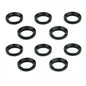 Tacfire Muzzle Devices Tacfire  Tacfire AR-15/223 Muzzle Brake Crush Black Washers - 10/ct
