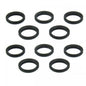 Tacfire Muzzle Devices Tacfire  Tacfire AR-10 Muzzle Brake Crush Black Washers - 10/ct