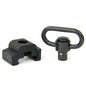 Tacfire Swivels Tacfire  Tacfire Sling Rail Mount With QD Push Button Swivel