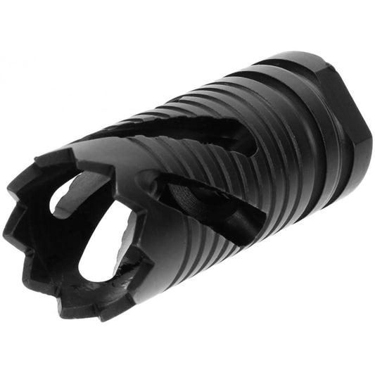 Tacfire Muzzle Devices Tacfire  Tacfire Crown Style Muzzle Brake .308 5/8x24 Black