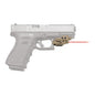 Crimson Trace Laser Sights Crimson Trace Crimson Defender Rail Master Red Universal Handgun Laser Sight Tan