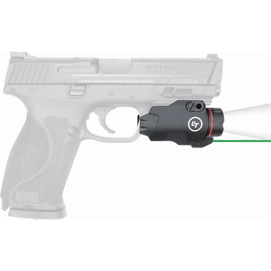 Crimson Trace Laser Sights Crimson Trace Universal Rail Master Rail Mount Green Laser Black