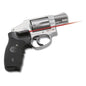 Crimson Trace Optics|Laser Sights Crimson Trace Revolver Lasergrip S&W J-Frame Round Butt Extended Grip