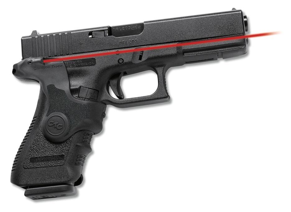 Crimson Trace Laser Sights Crimson Trace Semi-Automatic Lasergrip - for Glock 3rd Generation .17/.19/22/.23/.31/.32