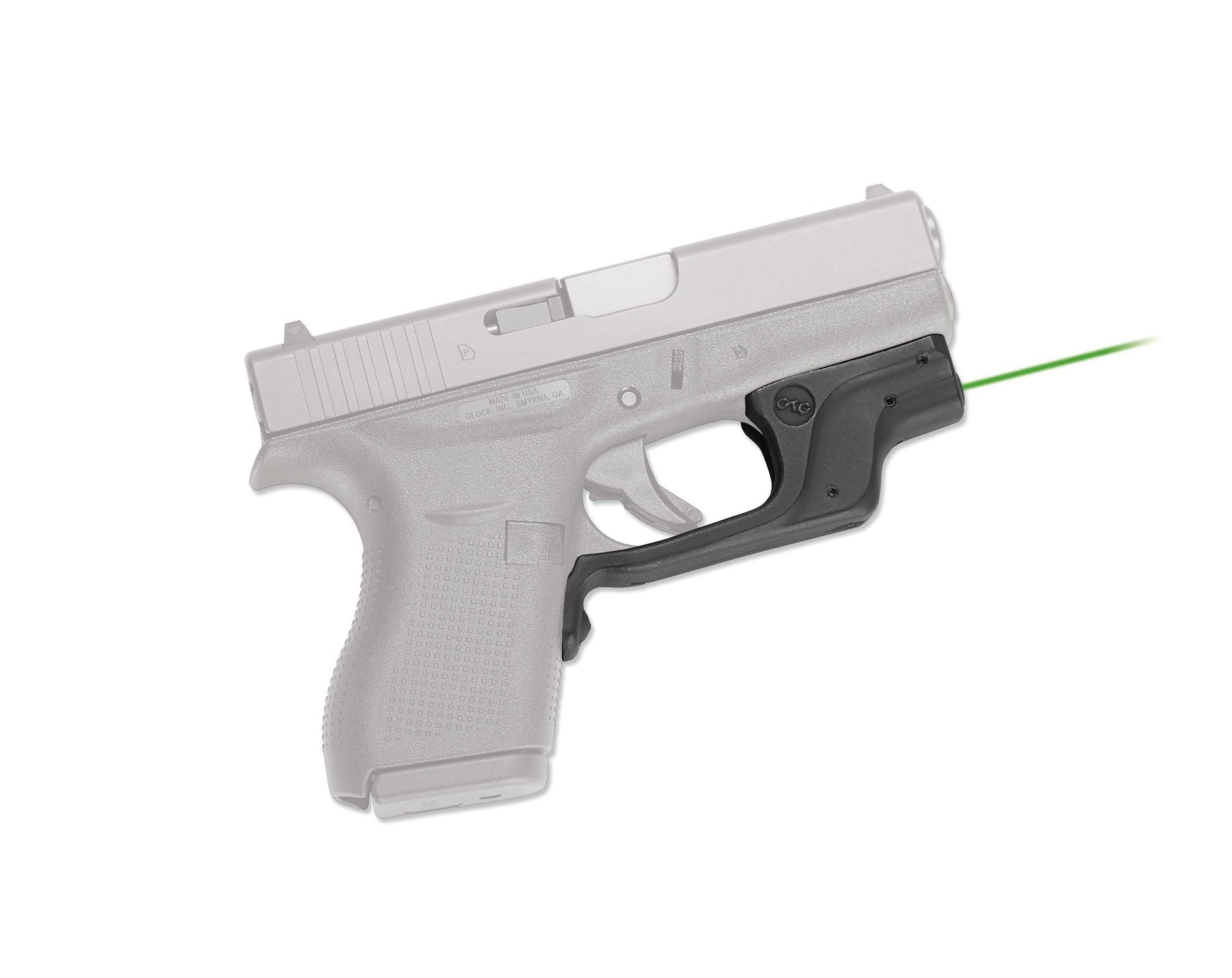 Crimson Trace Laser Sights Crimson Trace Laserguard with Green Laser for Glock 42 & 43