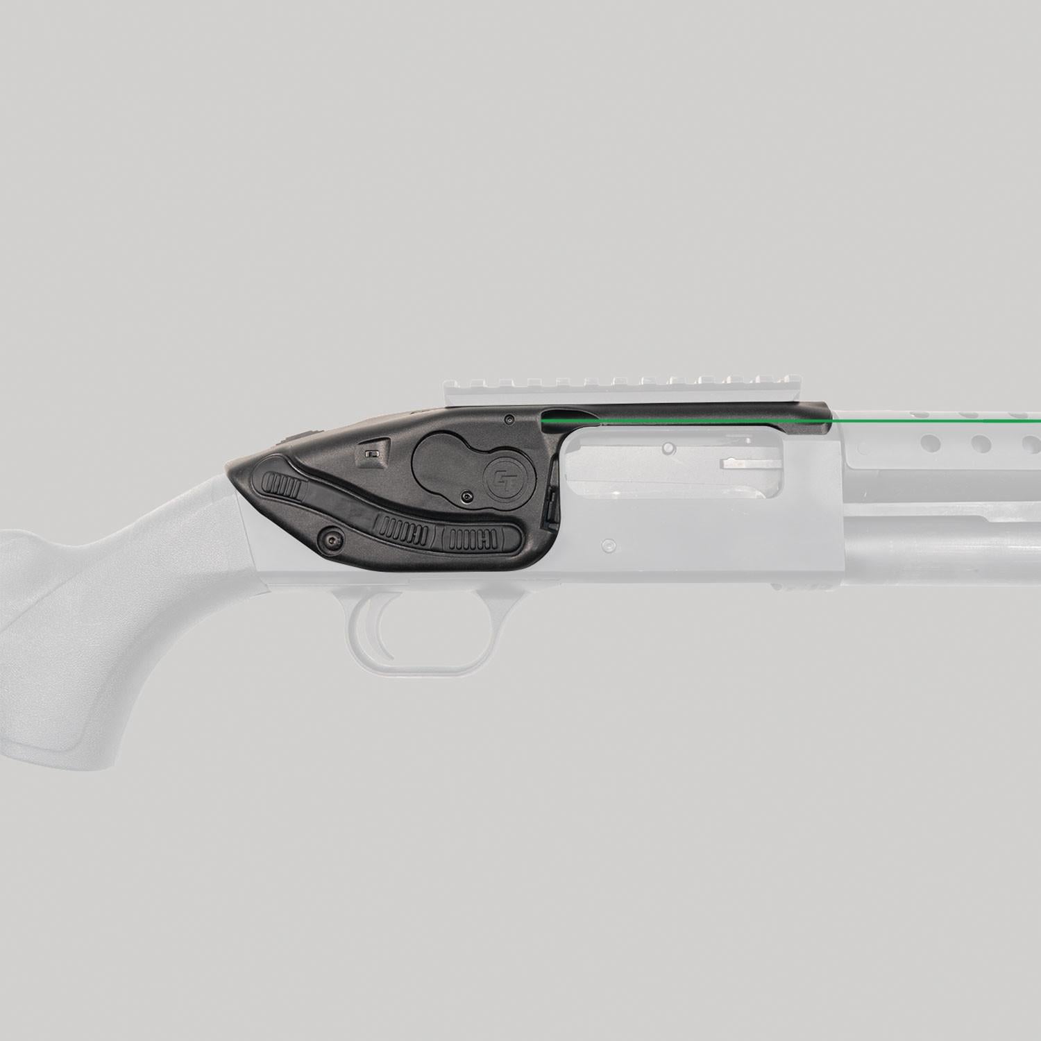 Crimson Trace Laser Sights Crimson Trace LaserSaddle for Mossberg Models 500 590 590A1 & Shockwave Green laser