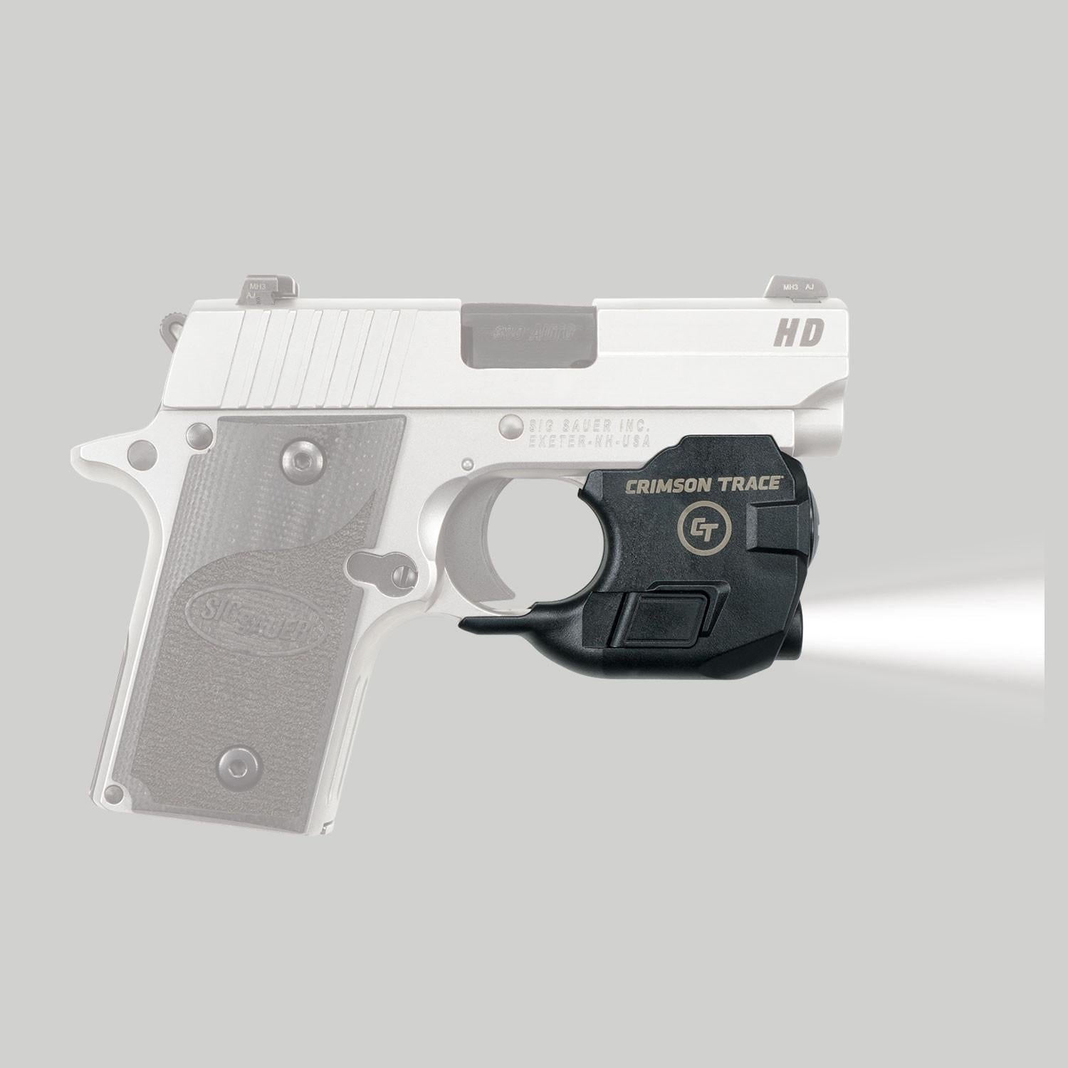 Crimson Trace Optics|Handgun Lights Crimson Trace LightGuard for Sig Sauer P238 & P938