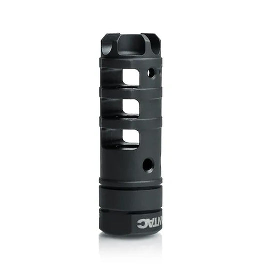 Lantac USA LLC Muzzle Devices Lantac USA LLC Lantac Drakon Muzzle Brake AK 7.62X39 14x1MM L/H Thread with Dead Air Keymount