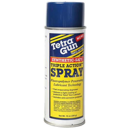 Tetra Gun Gun Oils &amp; Gun Cleaning Solvents Tetra Gun Tetra Gun Triple Action Spray 10 oz Aerosol