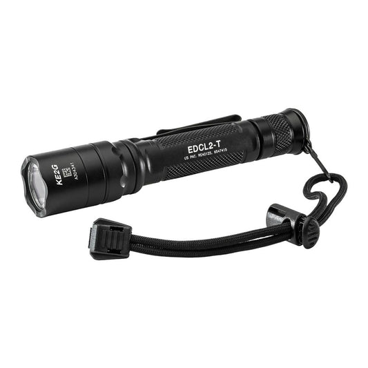 Surefire Flashlights|Flashlights &amp; Accessories Surefire Surefire EDCL2-T Dual Output Everyday Carry Flashlight 500 Lumens Black