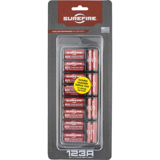 Surefire Batteries Surefire Surefire SF123A Batteries 12/ct Clamshell