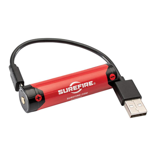 Surefire Flashlights &amp; Accessories Surefire Surefire 18650 Micro USB Lithium-Ion Rechargeable Battery