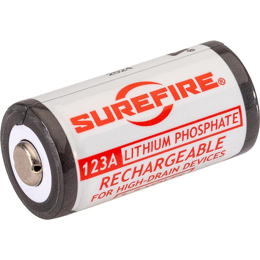 Surefire Batteries Surefire Surefire SFLFP123 Kit Rechargeable Batteries with Charger 2/ct