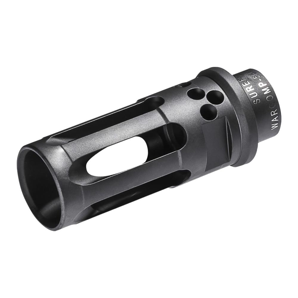 Surefire Muzzle Devices Surefire Surefire Warcomp Closed-Tine Flash Hider Suppressor Adaptor 5.56mm 1/2-28 Thread