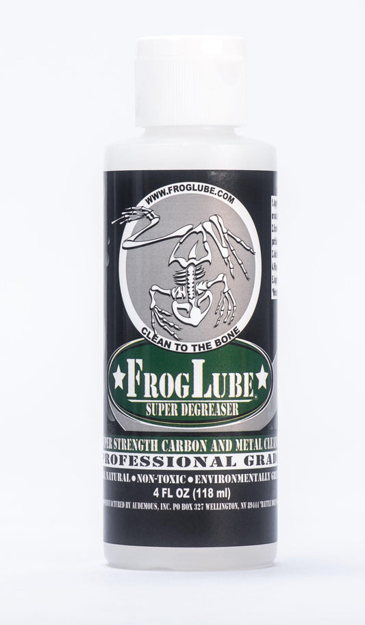 Audeo Sum Inc DBA FrogLube Gun Oils &amp; Gun Cleaning Solvents Audeo Sum Inc DBA FrogLube Froglube Super Degreaser Spray - 4 oz