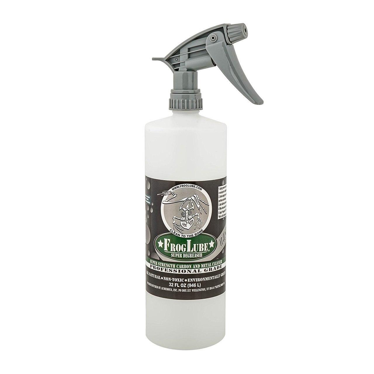 Audeo Sum Inc DBA FrogLube Gun Oils &amp; Gun Cleaning Solvents Audeo Sum Inc DBA FrogLube Froglube Super Degreaser Spray - 32 oz
