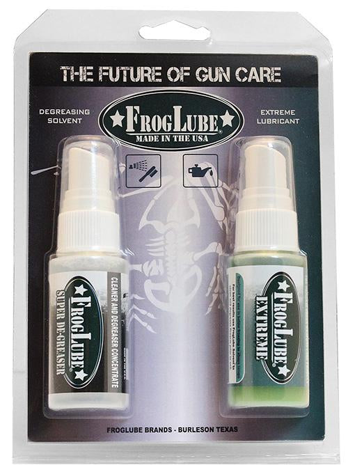 Audeo Sum Inc DBA FrogLube Gun Cleaning Kits Audeo Sum Inc DBA FrogLube FrogLube System Kit Dual - 1 oz (Clamshell)