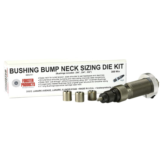 Forster Products Rifle Dies Forster Products BUSHING BUMP KIT 6 CREEDMOOR