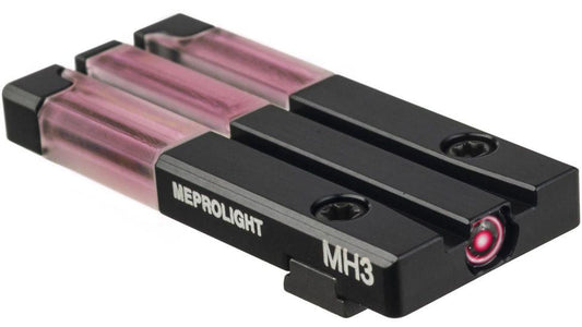Meprolight Sights Fiber Optic Sights Meprolight Sights Meprolight ML63125 Fiber-Tritium Bullseye Red Sight for H&K VP9/SFP9